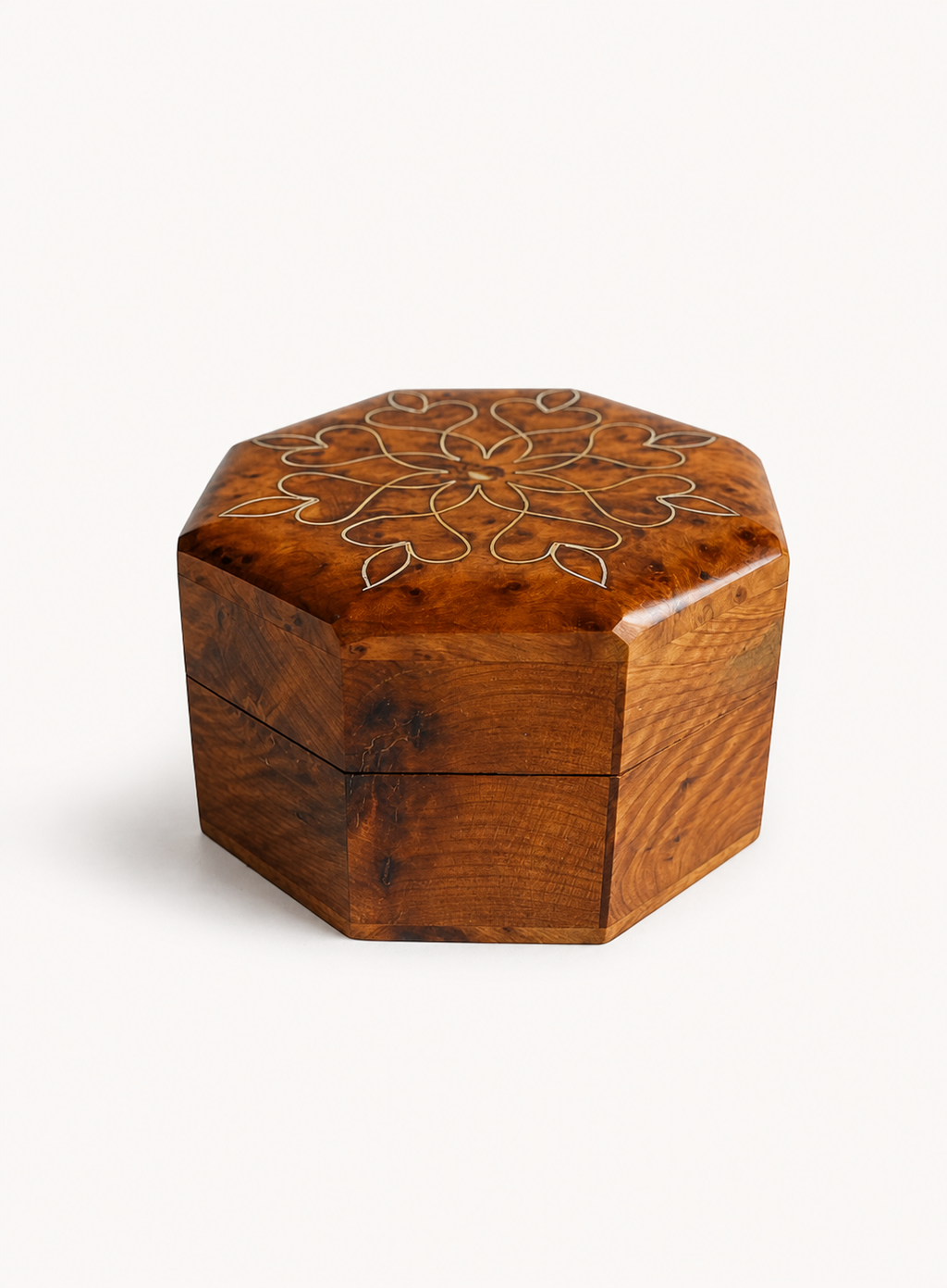 Boîte en bois artisanale haut de gamme de Thuya