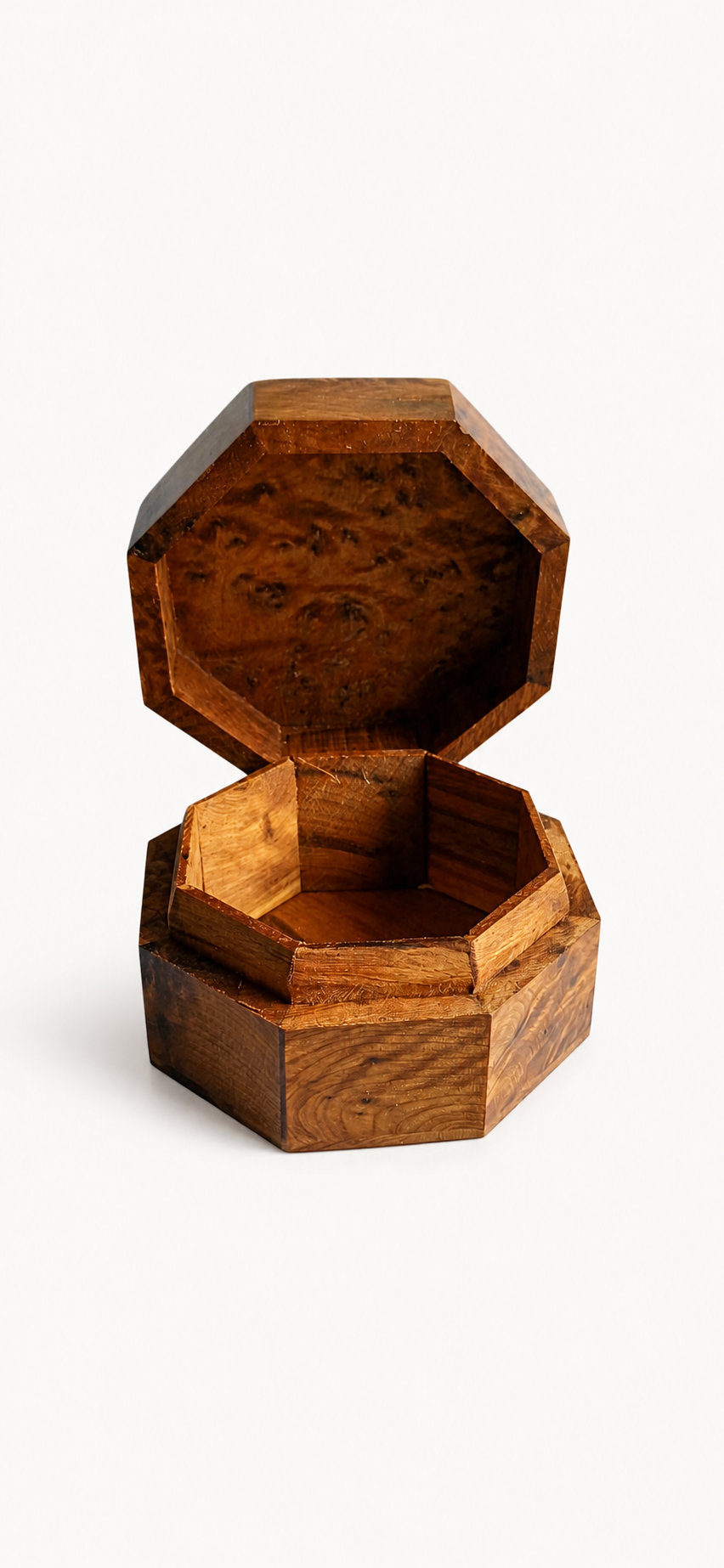 Boîte en bois artisanale haut de gamme de Thuya